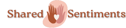 Shared Sentiments logo – heartfelt writings by Lily Wordsworth on love, friendship, and personal growth