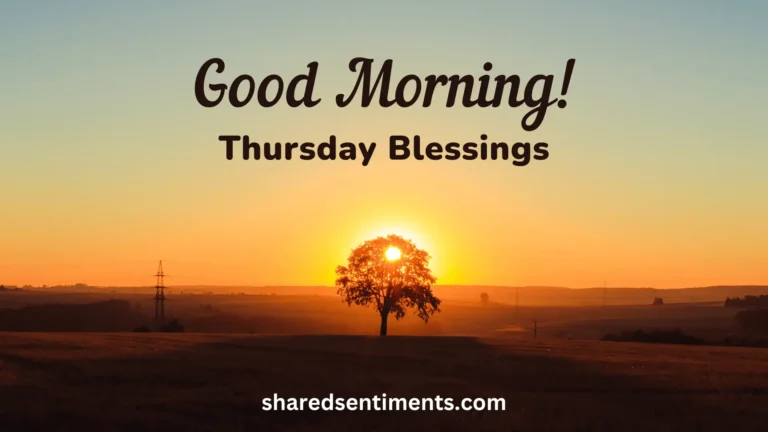 good morning thursday blessings