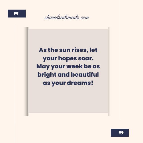 good morning new week blessings