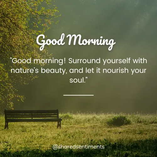 Peaceful Spiritual Good Morning Messages