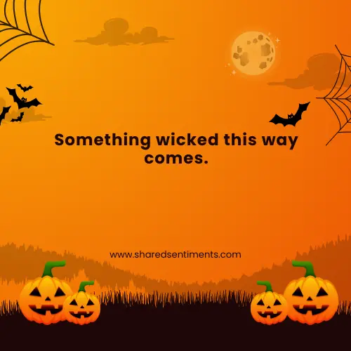 short halloween quotes