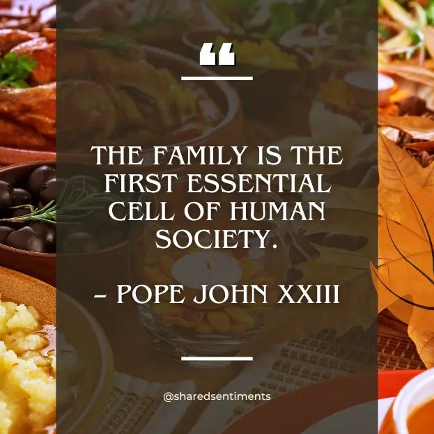 family thanksgiving quotes