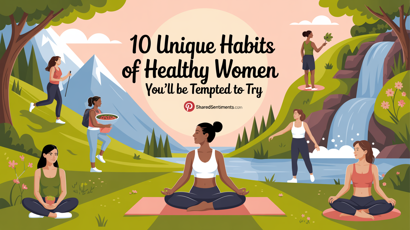 habits of healthy women