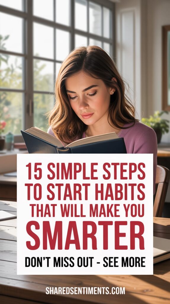 Habits That Make You Smarter 