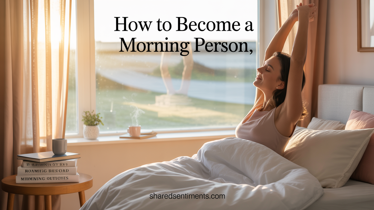 How To Become A Morning Person