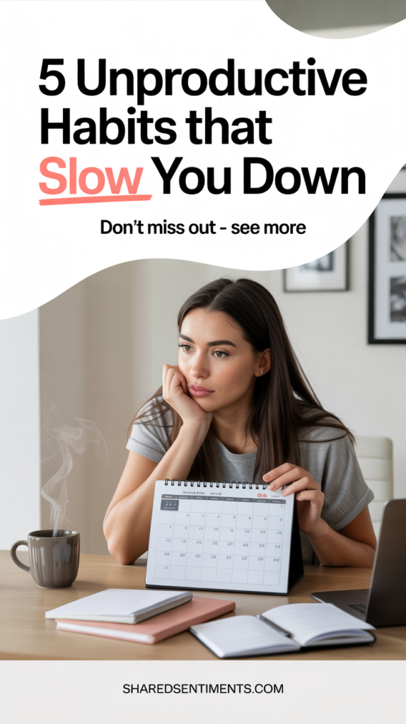 Unproductive Habits 
