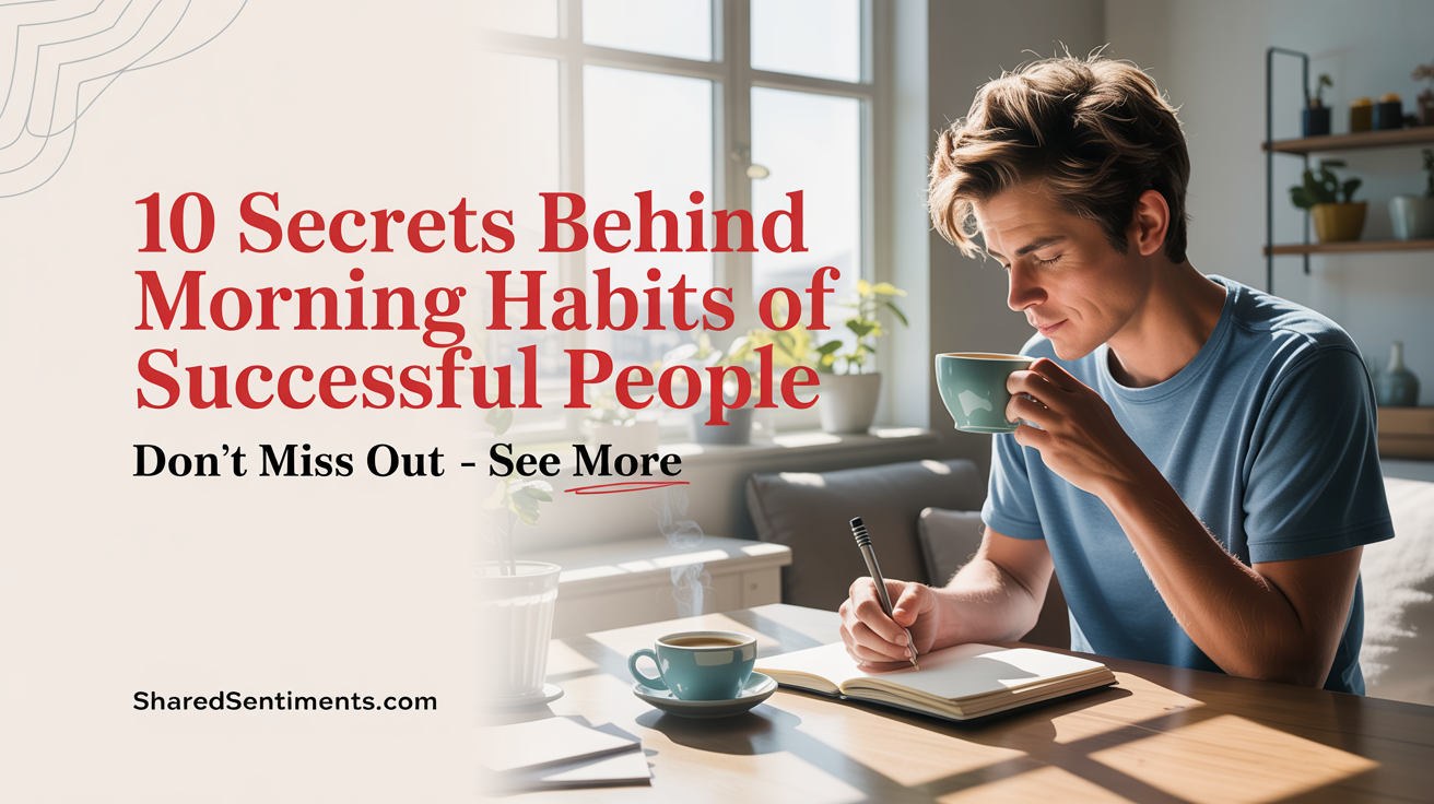 Morning Habits Of Successful People
