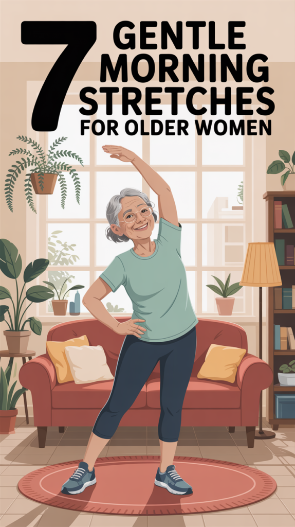 7 Gentle Morning Stretches for Older Women