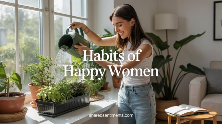 Habits Of Happy Women
