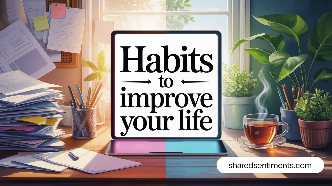 Habits To Improve Your Life