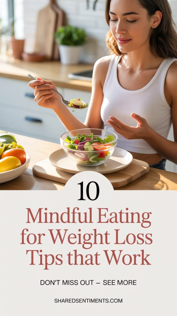 Mindful Eating For Weight Loss