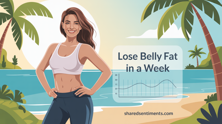7 Authentic Ways To Lose Belly Fat In A Week