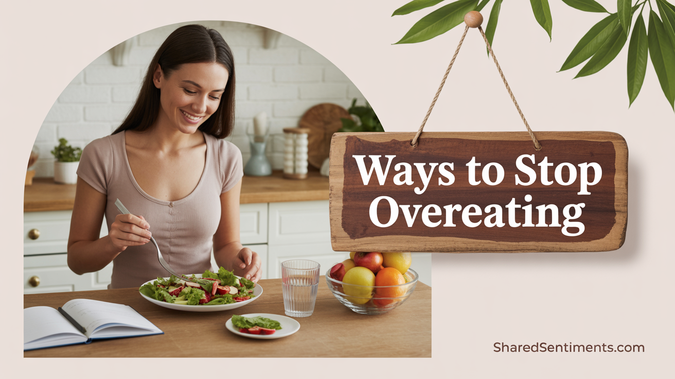 Ways To Stop Overeating