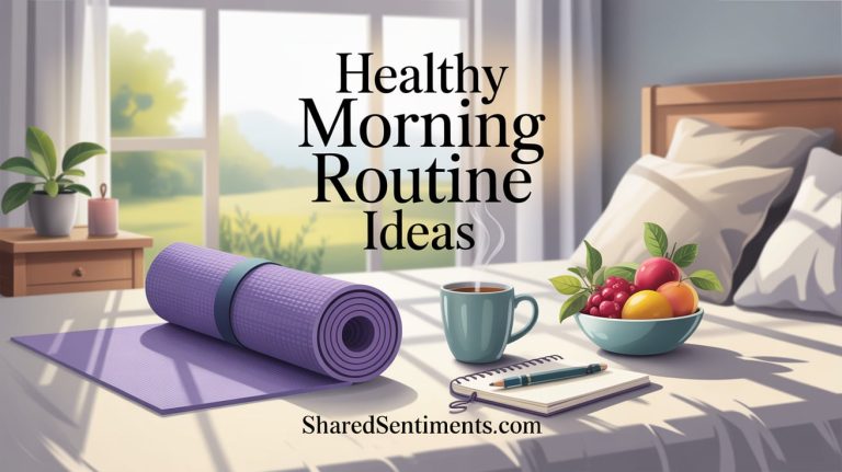 9 Healthy Morning Routine Ideas To Start Your Day Right