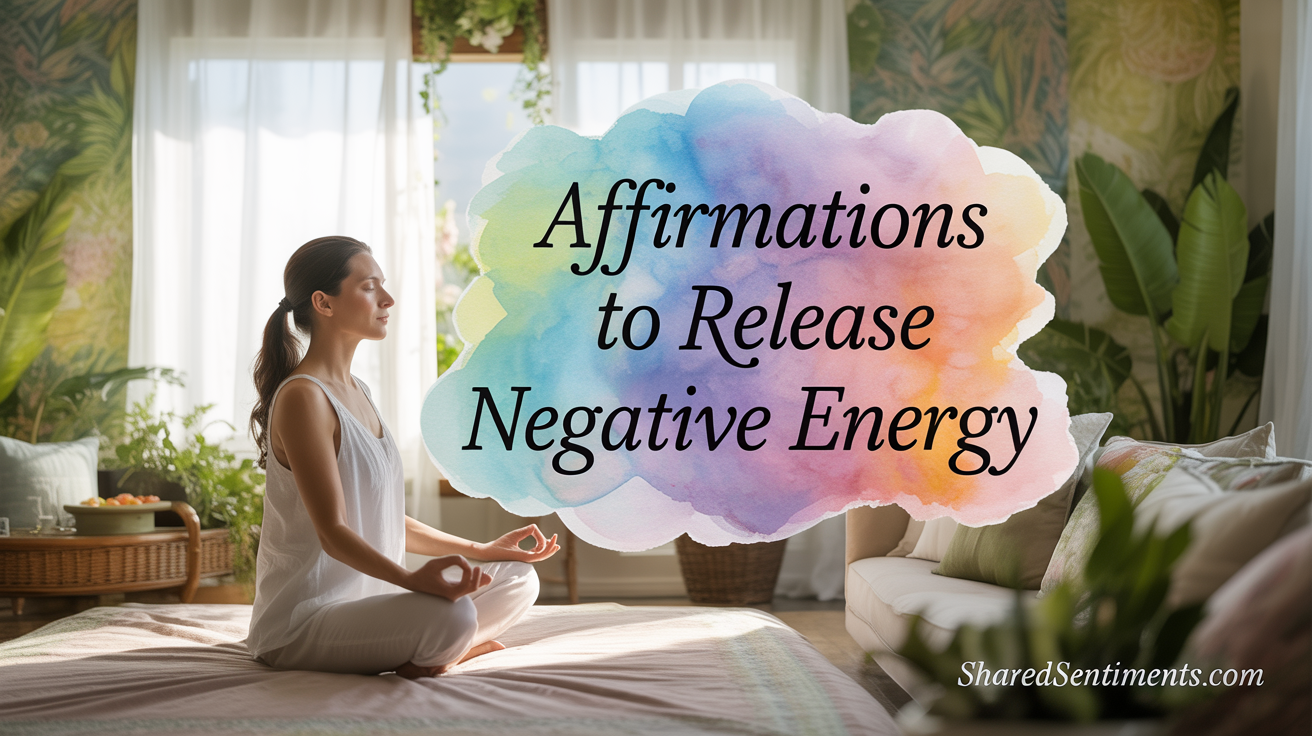 Affirmations To Release Negative Energy
