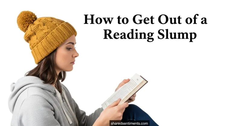 7 Ways That Helped Me Learn How to Get Out of a Reading Slump