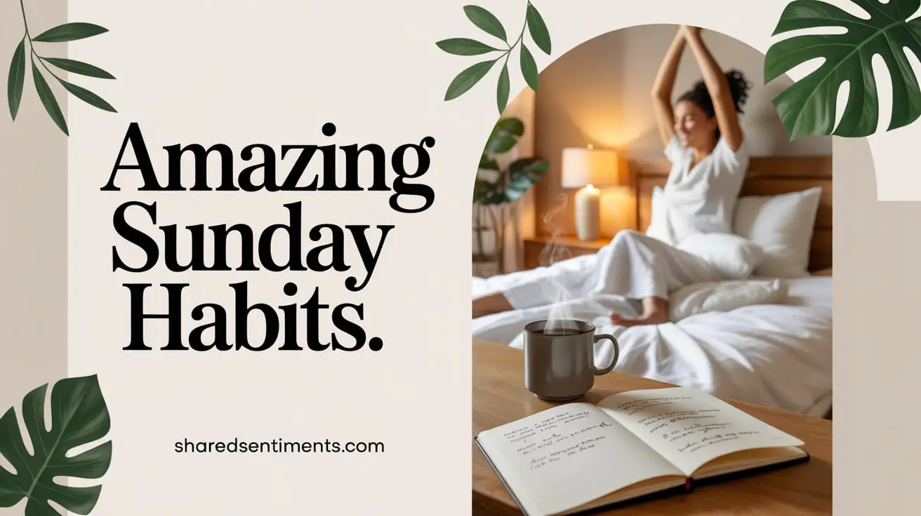 Sunday Habits