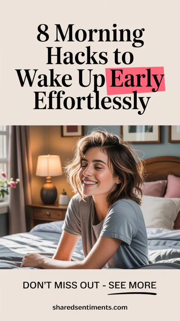 Tips To Wake Up Early