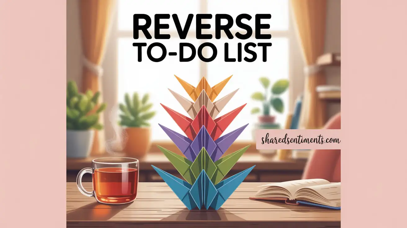 Reverse To-Do List