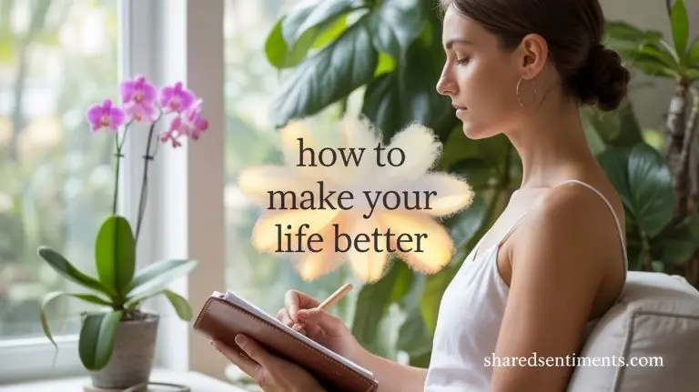 How To Make Your Life Better